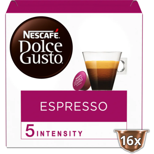 Кафе капсули Nescafe Espresso Dolce Gusto, 16бр