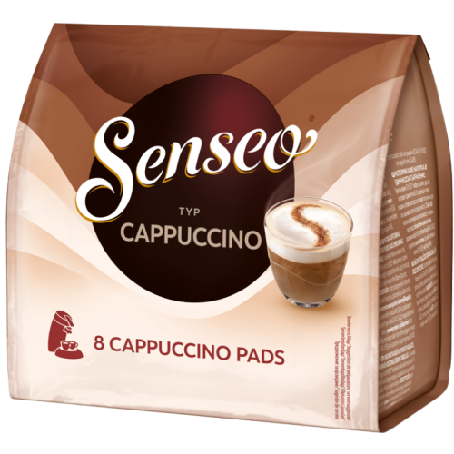Кафе на дози Senseo Cappuccino, 8 дози