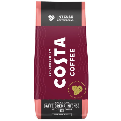 Кафе на зърна Costa Caffe Crema Intense, 1кг.