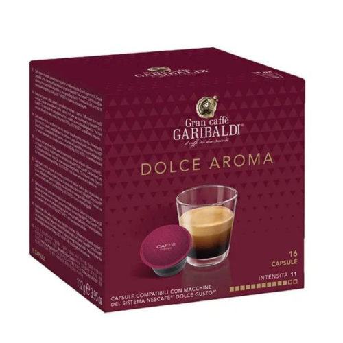 Кафе капсули Garibaldi Dolce Aroma Dolce Gusto,16бр