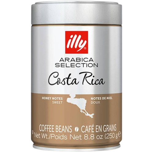 Кафе на зърна Illy Costa Rica 250 г в метална кутия