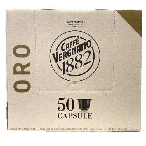 Кафе капсули Vergnano Oro, 50бр. Nespresso