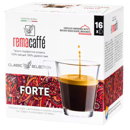 Kафе капсули RC Forte, 16бр. Dolce Gusto