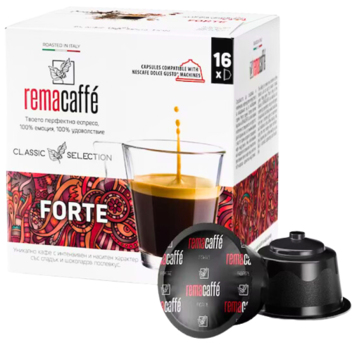 Kафе капсули RC Forte, 16бр. Dolce Gusto