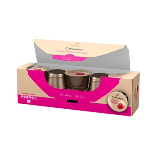 Кафе капсули Tchibo Cafissimo White Chocolate and Raspberry,10бр.