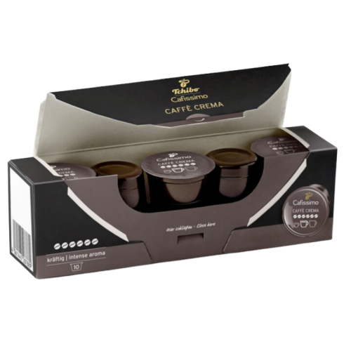 Кафе капсули Tchibo Caffisimo Caffe Crema intense,10бр.