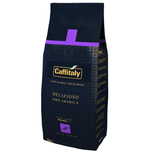 Кафе на зърна Caffitaly Delizioso, 0.500кг.
