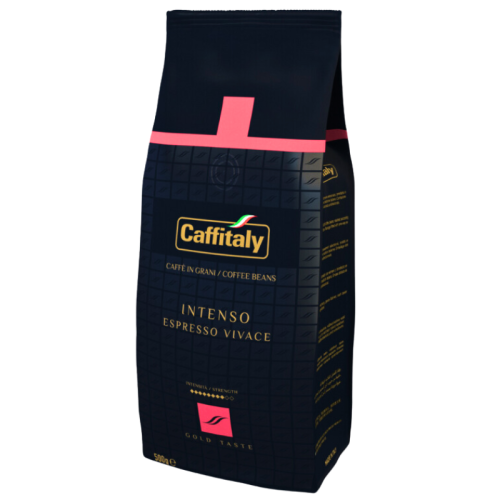 Кафе на зърна Caffitaly Intenso, 0.500кг.