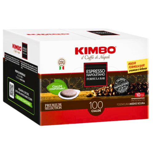 Кафе Kimbo Napoletano хартиена дози E.S.E, 100 бр.