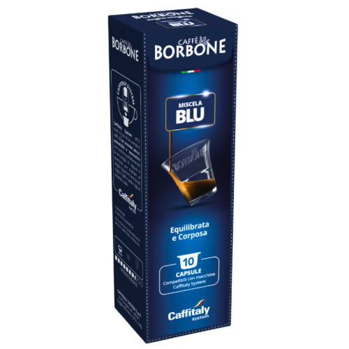 Кафе капсули Caffitaly Blue Borbone, 10бр.
