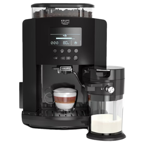 Кафеавтомат Krups EA819N10 Arabica Latte,15 bar - черна