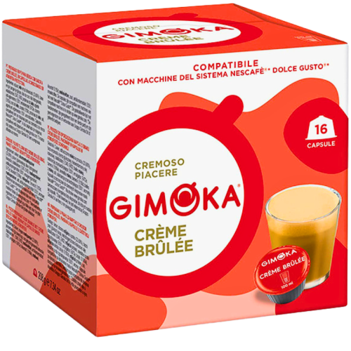 Кафе капсули Gimoka Creme Brulee Dolce Gusto, 16бр