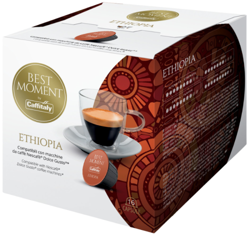 Кафе капсули Best Moment Ethiopia, Dolce Gusto,16бр, капсули