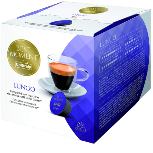 Кафе капсули Best Moment Lungo, Dolce Gusto,16бр, капсули