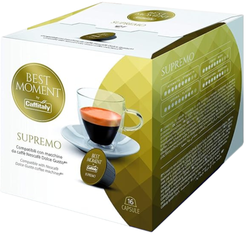 Кафе капсули Best Moment Supremo, Dolce Gusto,16бр, капсули
