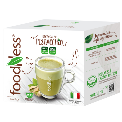 Кафе капсули FoodNess Bevanda Pistacchio, Dolce Gusto,10бр, капсули