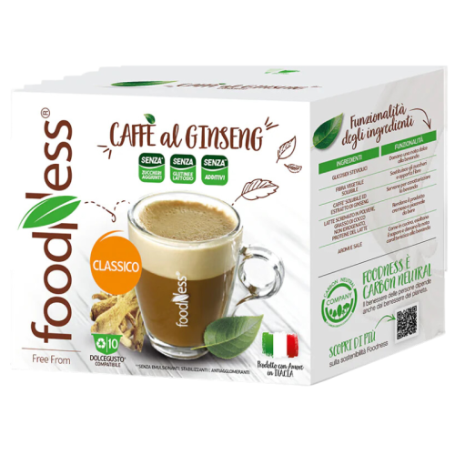 Кафе капсули FoodNess Ginseng Coffee Classic, Dolce Gusto,10бр, капсули