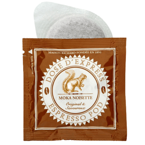 Кафе дози Richard Moka Noisette лешник, 25бр.