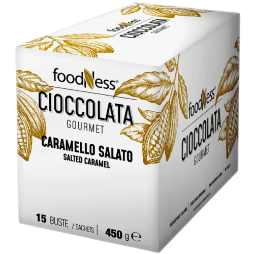 Горещ шоколад,FoodNess Salted Caramel, 15 сашета