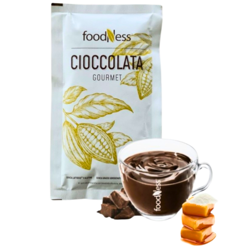 Горещ шоколад,FoodNess Salted Caramel, 15 сашета