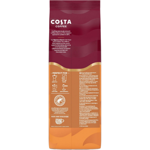 Кафе на зърна Costa Signature Blend Medium, 1кг