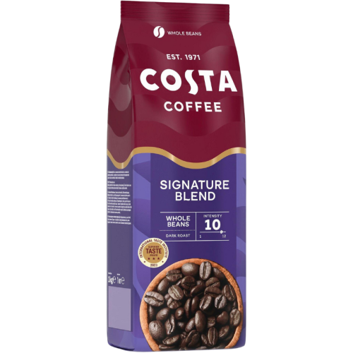 Кафе на зърна Costa Coffee Signature Dark Blend, 1кг