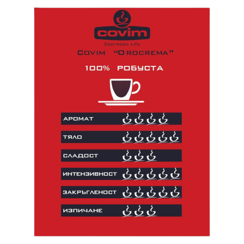 Кафе на зърна Covim Orocrema,1кг