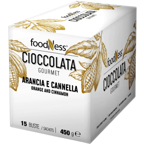 Горещ шоколад,FoodNess Orange Cinnamon, 15 сашета
