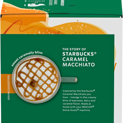Кафе капсули Starbucks Caramel Macchiato DG капсули 12 бр.