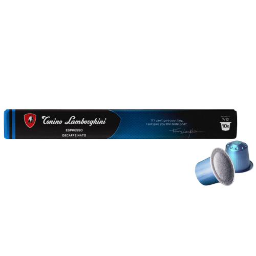Кафе капсули Tonino Lamborghini Decaffeinato Nespresso, 10бр.