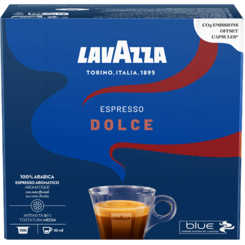 Кафе капсули Lavazza Blue Dolce, 100 капсули