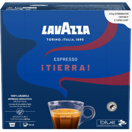 Кафе капсули Lavazza Blue Tierra, 100 капсули