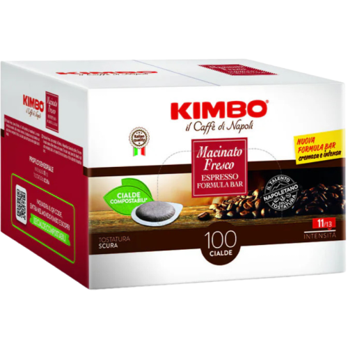 Кафе дози Kimbo Macinato Fresco, 100бр.