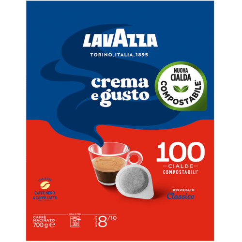 Кафе дози Lavazza Crema e Gusto Classico, 100бр.
