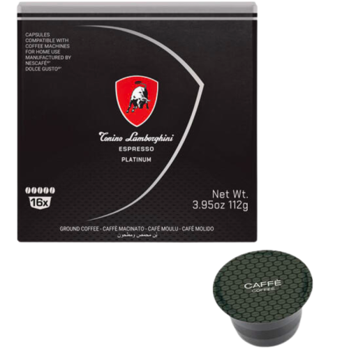 Кафе капсули Tonino Lamborghini Platinum Blend Dolce Gusto, 16бр.
