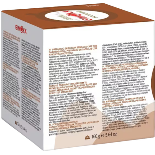 Кафе капсули Gimoka Nocciolino Dolce Gusto,16 бр.