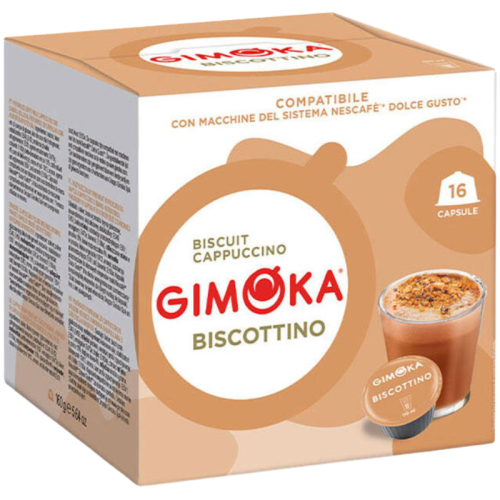Кафе капсули Gimoka Biscotino Dolce Gusto ,16 бр.
