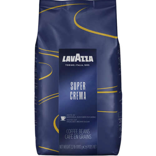 Кафе на зърна Lavazza Super Crema, 1кг.