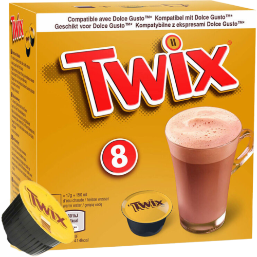 Капсули горещ шоколад Twix Dolce Gusto, 8бр