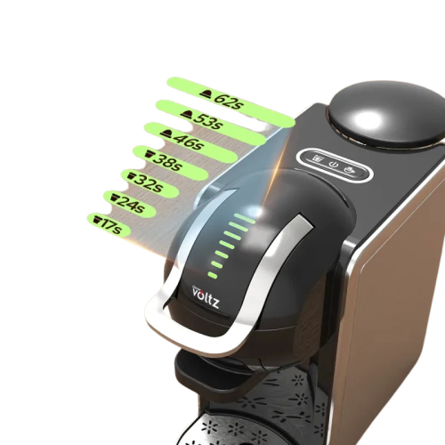 Кафемашина 8в1 Voltz OV51171K8R, Сребрист/черен