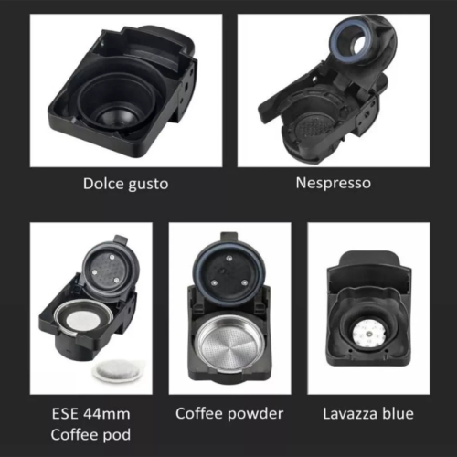 Кафемашина 8в1 Voltz OV51171K8R, Сребрист/черен