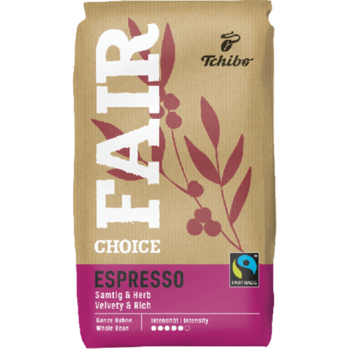 Кафе на зърна Tchibo Fair Choice Espresso, 1кг