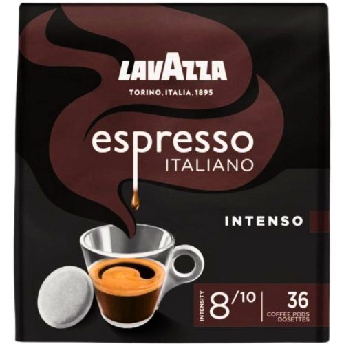 Кафе дози Lavazza Intenso съвместими със Senseo, 36бр.