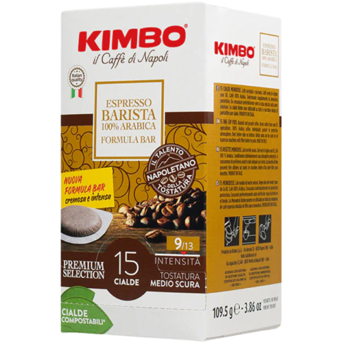 Кафе дози Kimbo Espresso Barista 100% Arabica, 15бр. E.S.E
