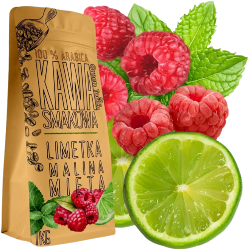 Кафе на зърна Green Touch,Malina and Menta, 1кг.