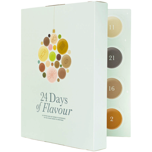 Коледен календар с капсули съвместими с Dolce Gusto БЯЛ, 24бр.