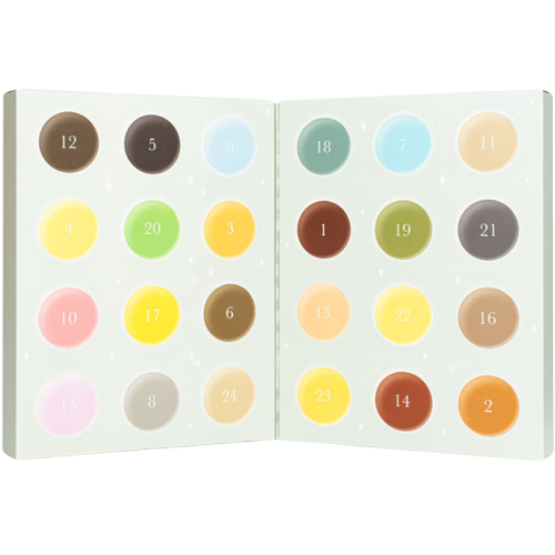 Коледен календар с капсули съвместими с Dolce Gusto БЯЛ, 24бр.