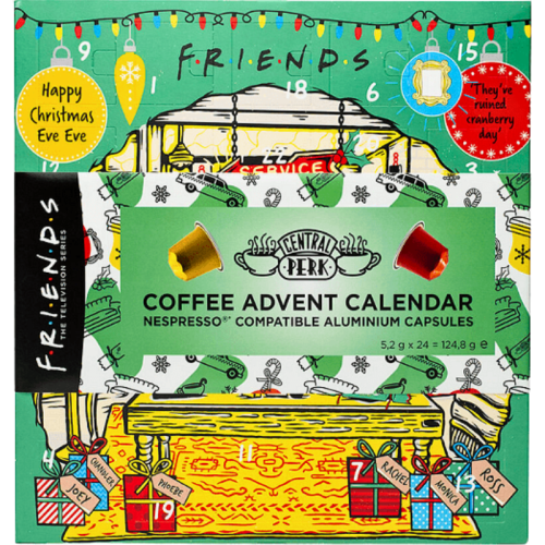 Коледен календар Friends с 24бр. капсули съвместими с Nespresso®