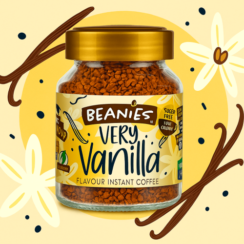 Разтворимо кафе Beanies с аромат на ванилия, 50гр.