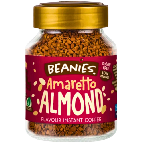 Разтворимо кафе Beanies с аромат на бадеми, 50гр.